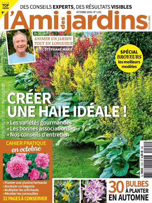 Cover image for L'Ami des Jardins